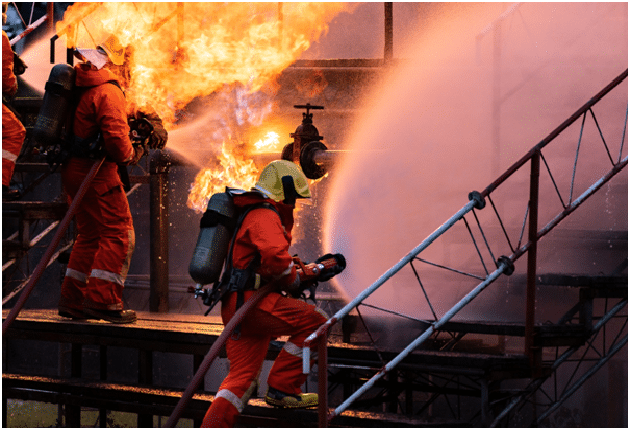 Fire watch security guards in Minnesota